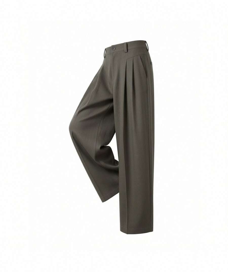 GWAF Casual Pants Unisex Moderate Wide Leg Pants