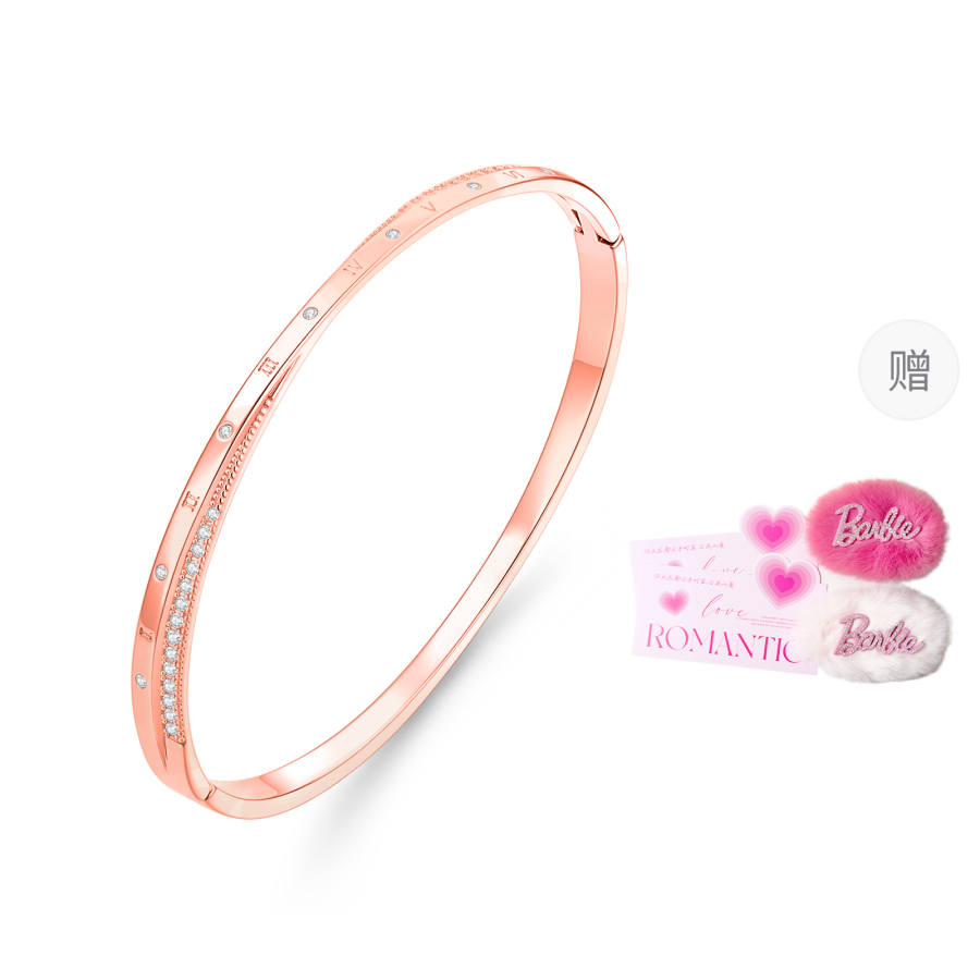Barbie Synthetic Cubic Zirconia Bangles Women's