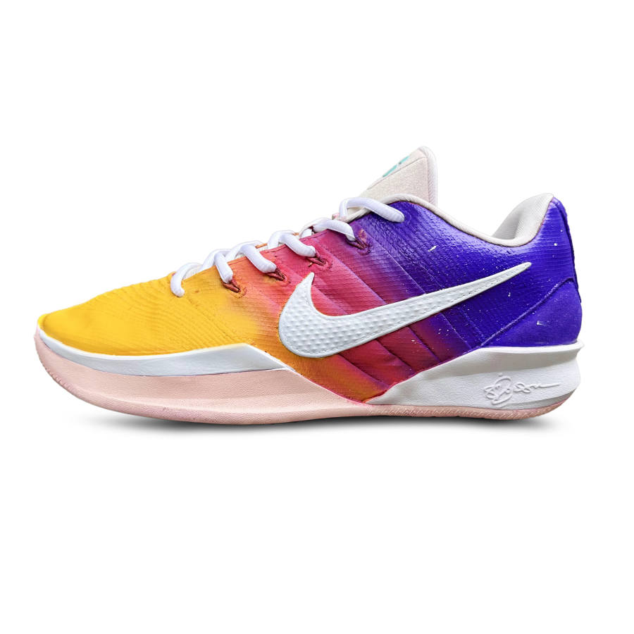 Nike Nike Sabrina 3 Sunset Cushioning, Wear Resistant Low top Basketball Shoes Unisex Yellow Red Purple