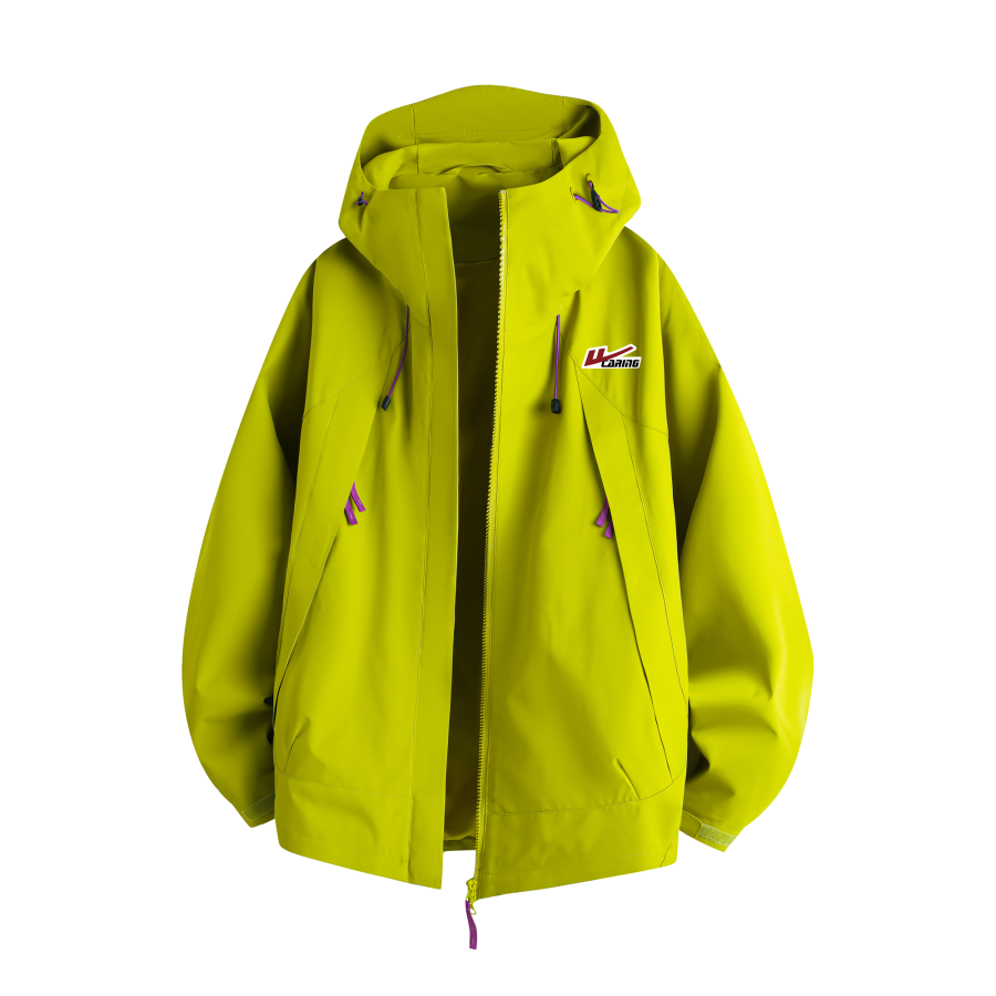 WARRIOR Warrior Open Ended Smiling Collection Waterproof And Windproof Windbreaker Jacket Unisex