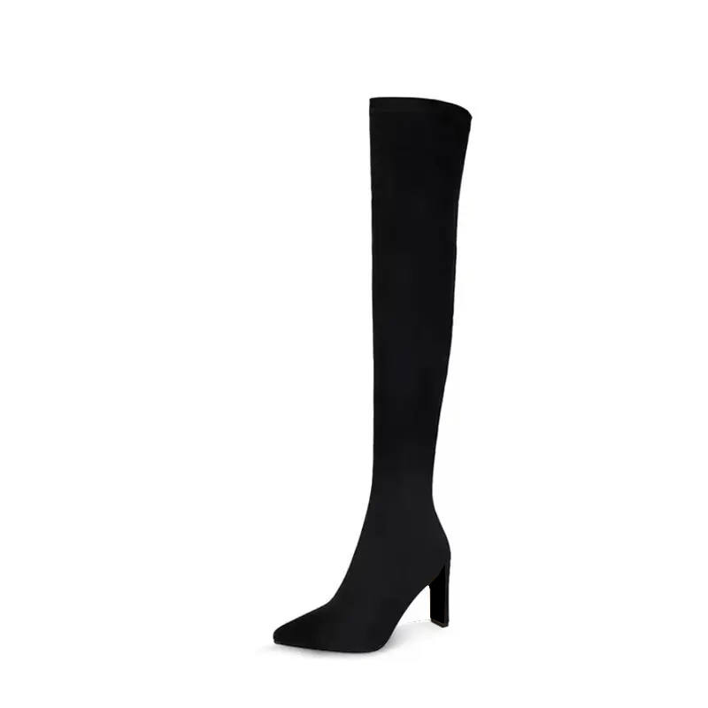 AFJI Suede Over the knee Boots Women's