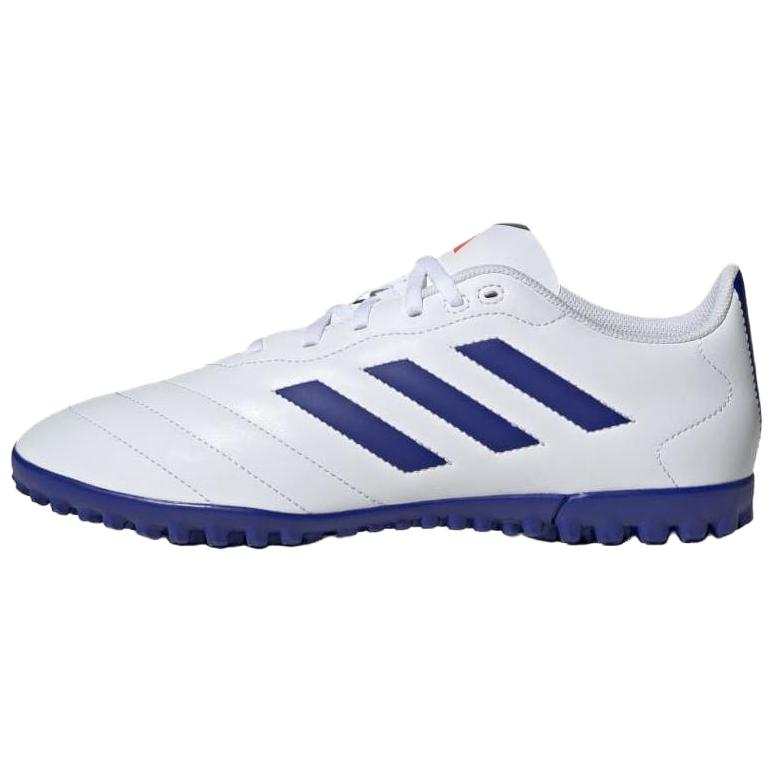 Adidas Adidas GOLETTO 8 TF Turf Synthetic Leather Soccer Shoes Men's White Blue