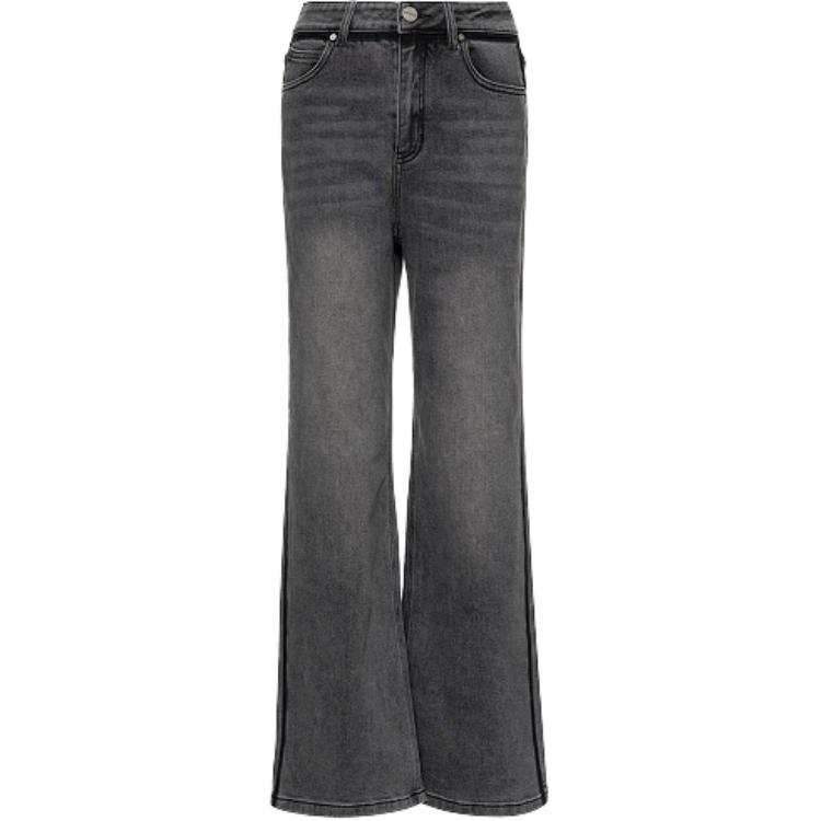 PINKO Jeans Women's Black Gray Color Moderate Other