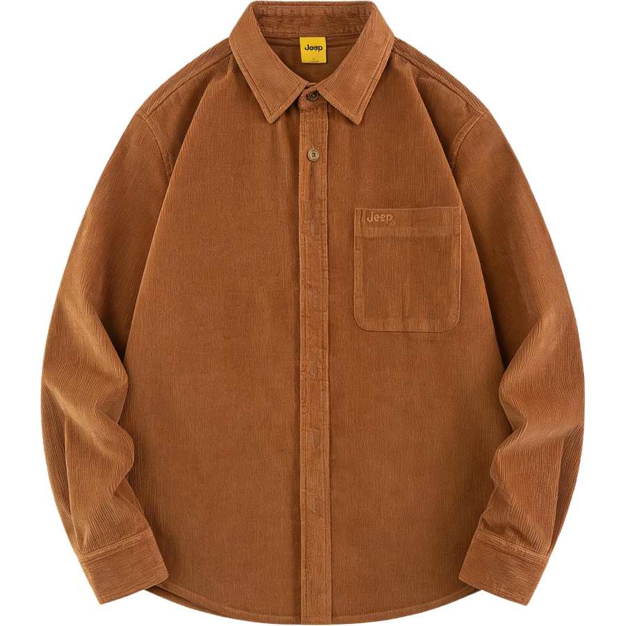 Jeep Jeep Shirts Unisex Lapel Moderate Workwear
