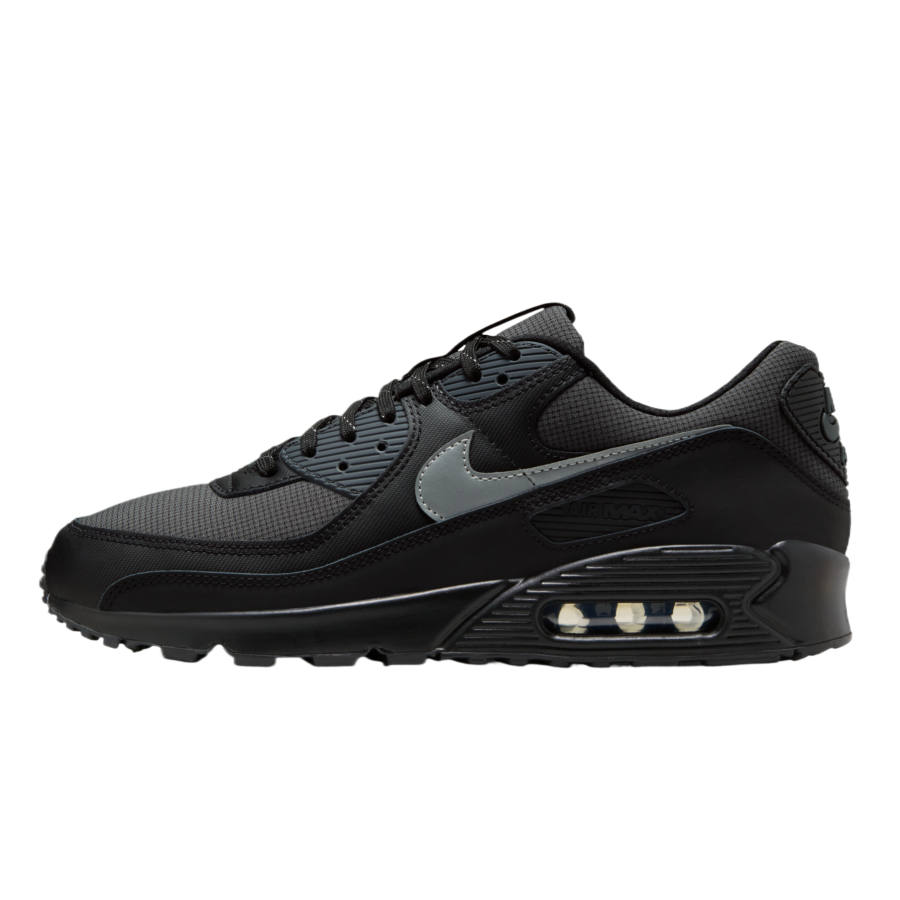 Nike Nike Air Max 90 Textile, Synthetic Leather Cushioning Slip Resistant Low top Running Shoes Men's