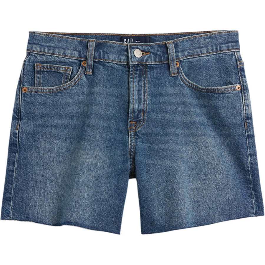 GAP Denim Shorts Women's Washed Indigo Moderate Other