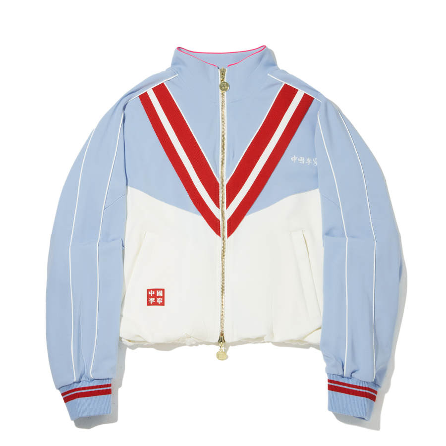 Li-Ning Li Ning Jackets Women's Pink Blue/Ivory Moderate