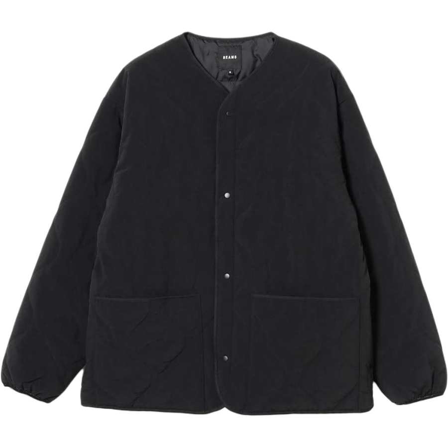 Beams Beams Down Jackets Men's Collarless Thickened