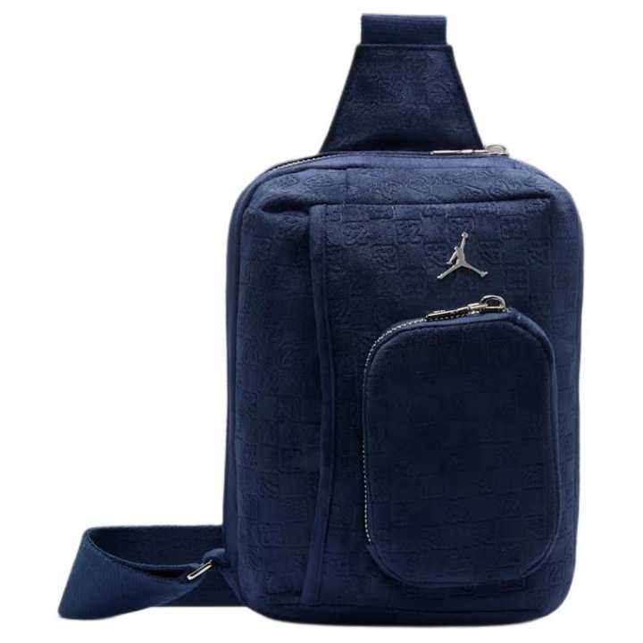 Jordan Jordan Suede Monogram Sling Bag (3L)