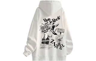 ZIAREL Sweatshirts Unisex Hooded Moderate Heavyweight