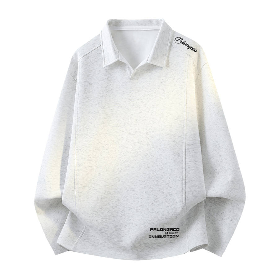 PAL ONGACO T Shirts Unisex Polo Collar Moderate Straight Fit