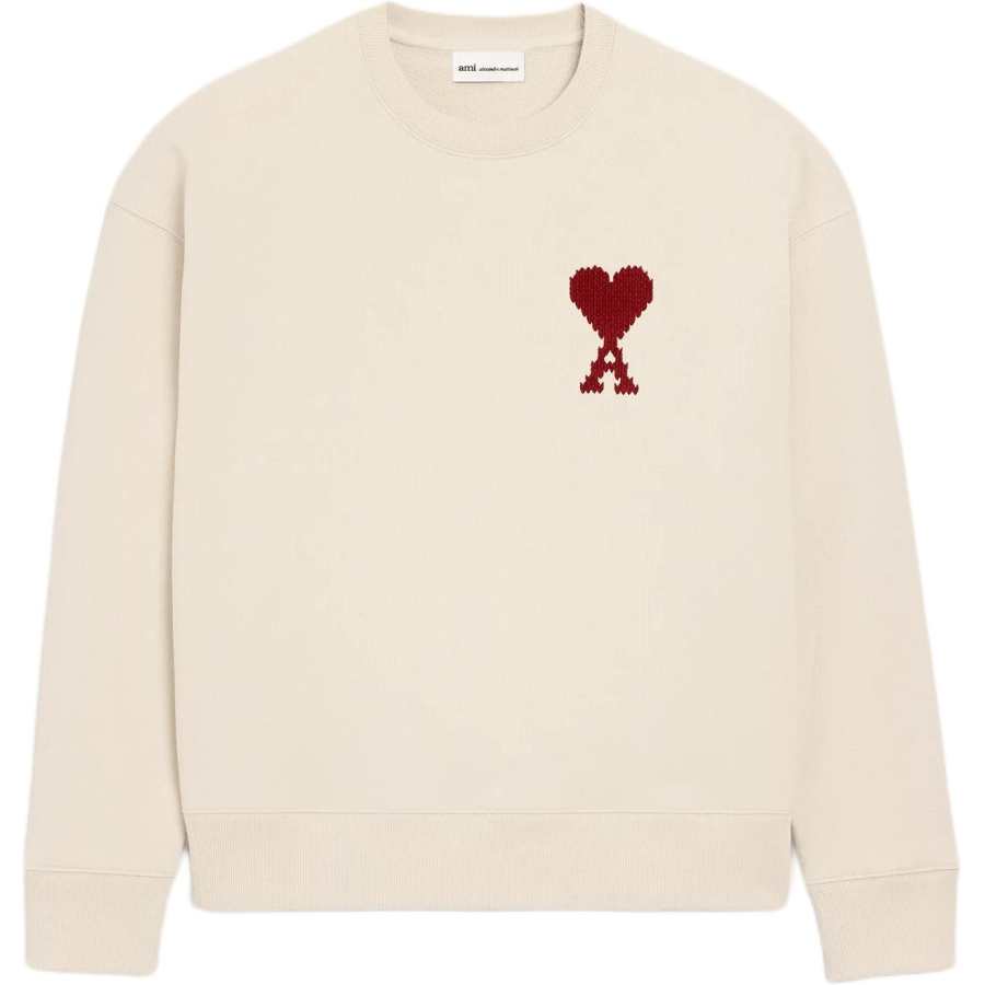 Amiparis Ami De Coeur embroidered-heart sweatshirt