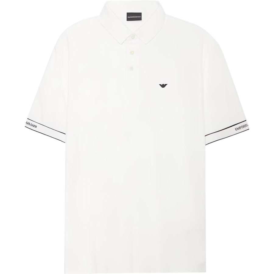EMPORIO ARMANI Polo Shirt Men's White