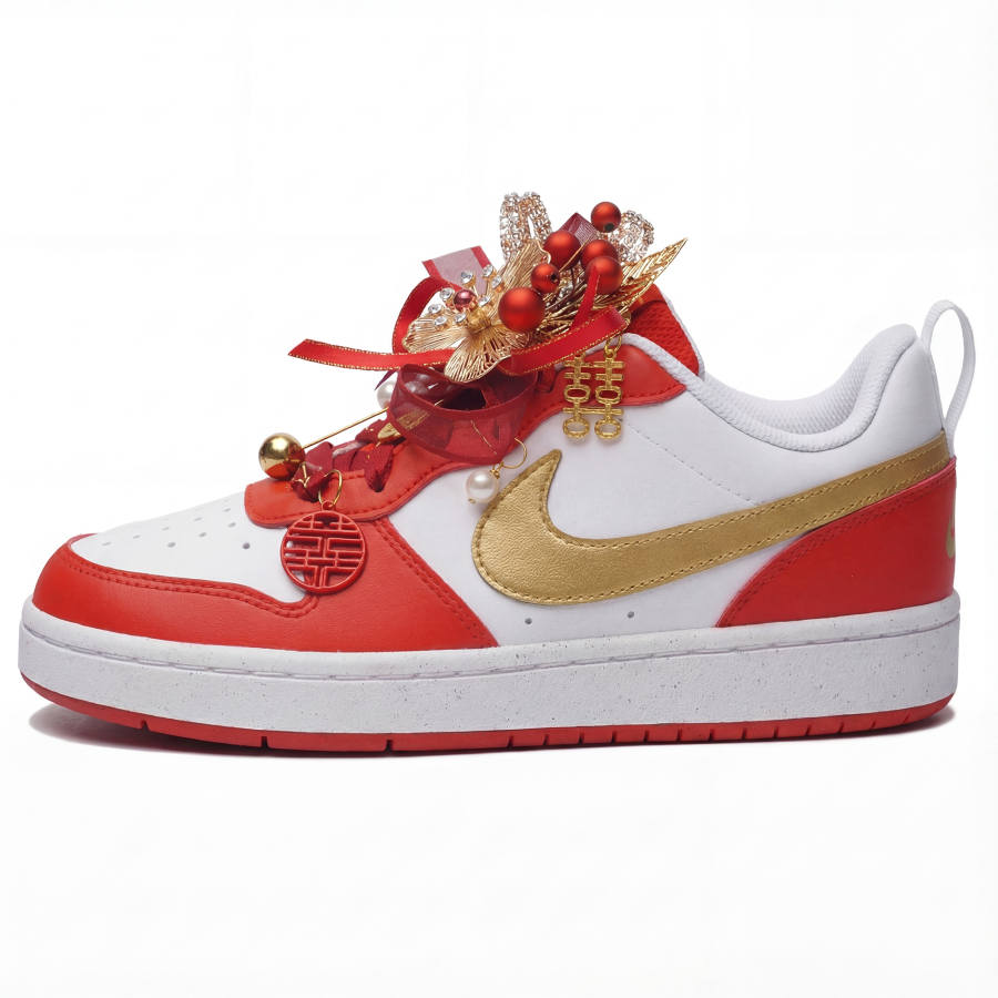 Nike Nike Court Borough CNY Wedding, Love Forever, Blooming Flowers, And Full Moon GS Liu Zhen