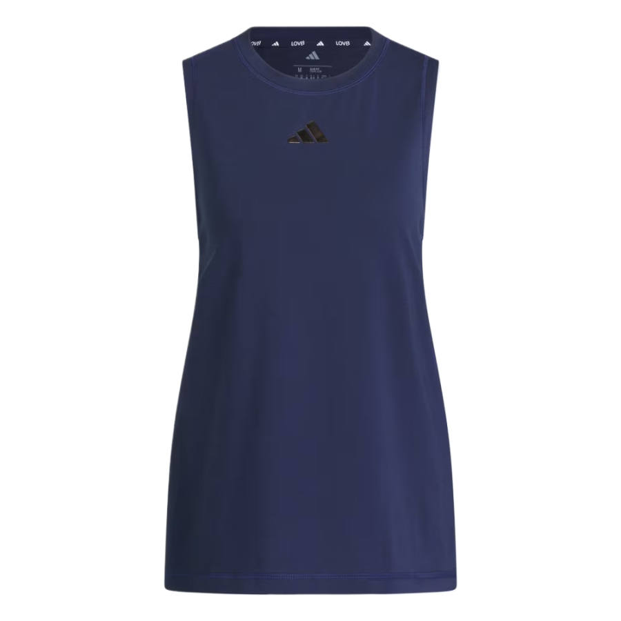 Adidas Adidas Sleeveless Sports Shirts Women's Marine Blue 2