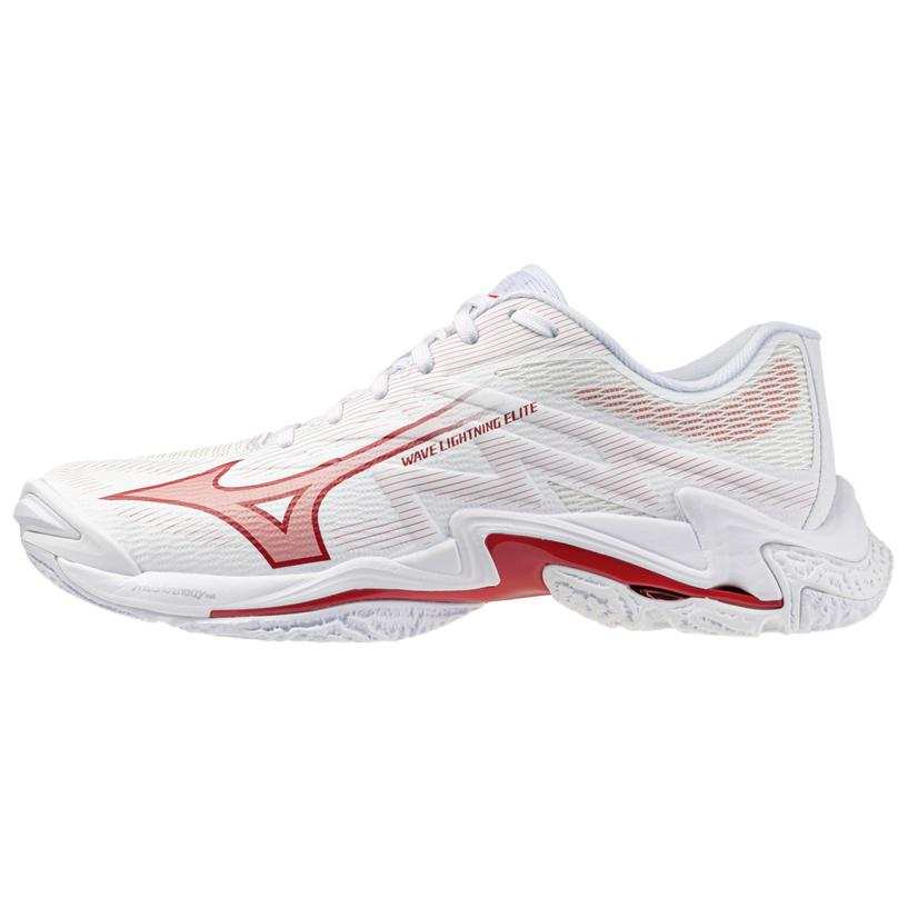 Mizuno Wave Lightning Volleyball Shoes Women's White Red