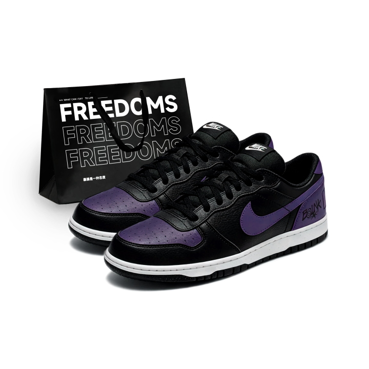 Nike Nike Big NIKE LOW Abrasion Resistant Breathable Abrasion Resistant Breathable Low top Skateboard Shoes Unisex