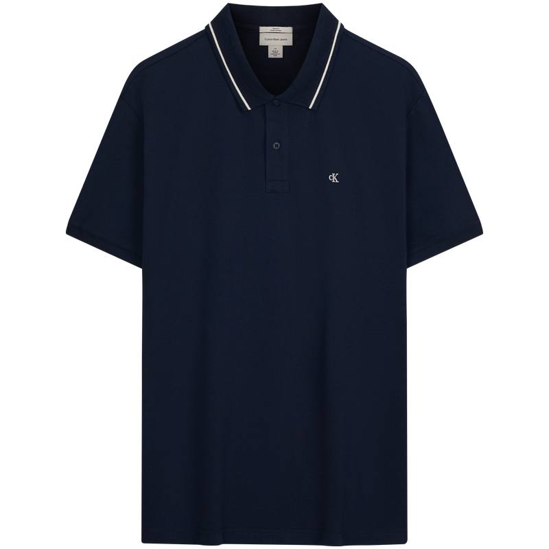 Calvin Klein Polo Shirts Men's Lapel Moderate Straight Fit