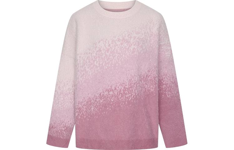 URBAN REVIVO Knitwear Women's Rose Red Crew Neck Moderate Other
