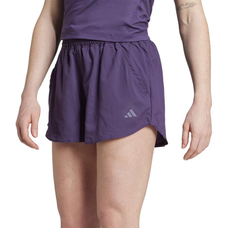 Adidas Adidas Sports Shorts Women's Purple Moderate Woven Shorts