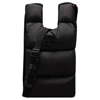 Moncler Polyamide Nylon Shoulder Bag, Crossbody Bag, Handbag Women's Black
