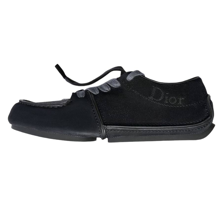 DIOR Roadie Casual Leather Shoes Men's Black