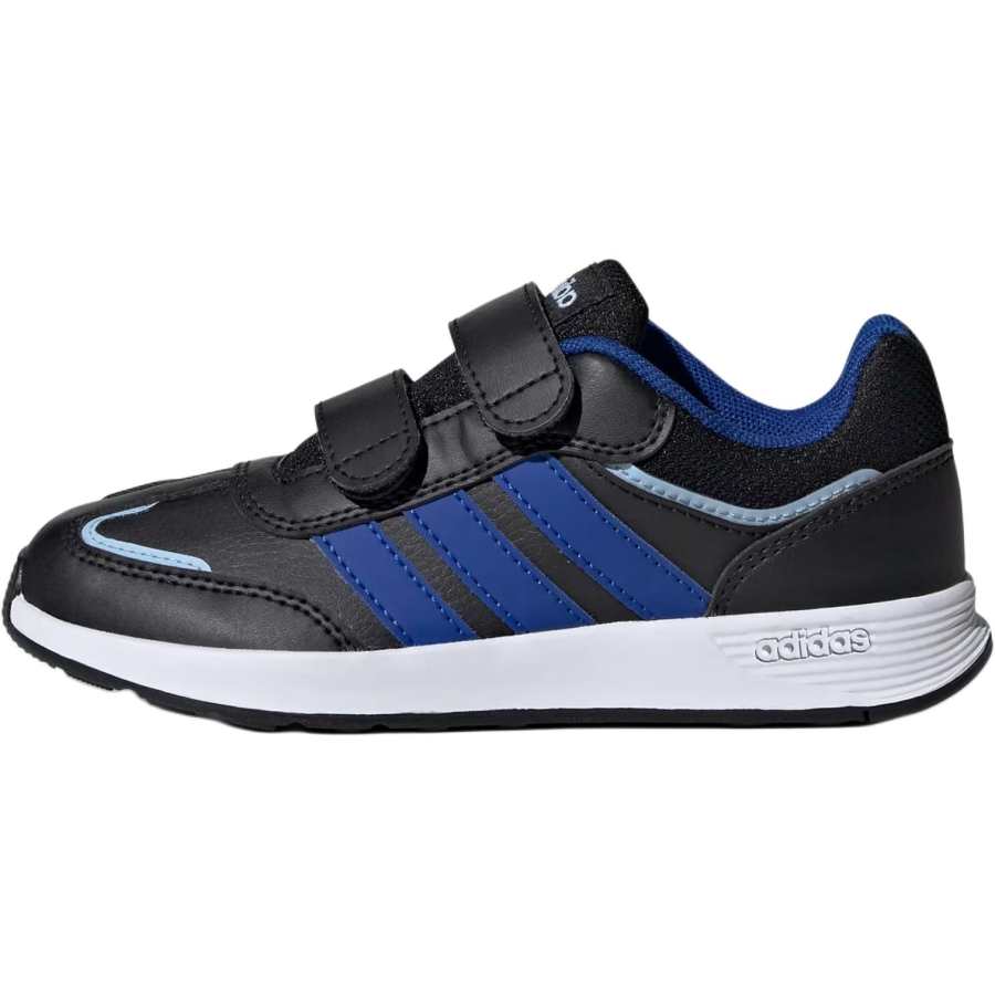 Adidas Adidas TENSAUR SWITCH Synthetic Leather Low top Casual Shoes Black Blue Kids'