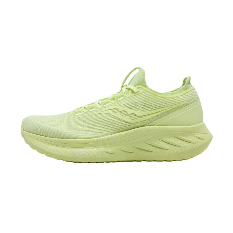 Saucony RIDE FORHER Breathable Training Running Shoes Women's Yellow Green