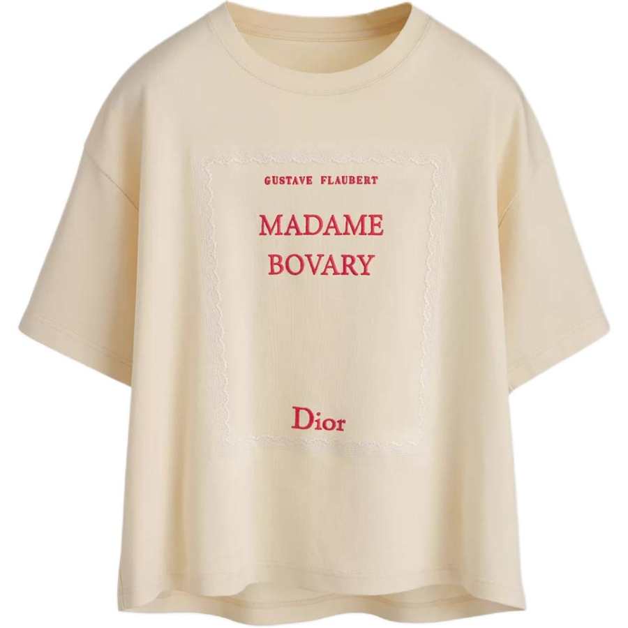 DIOR Drop Shoulder Sleeve T Shirt Women's