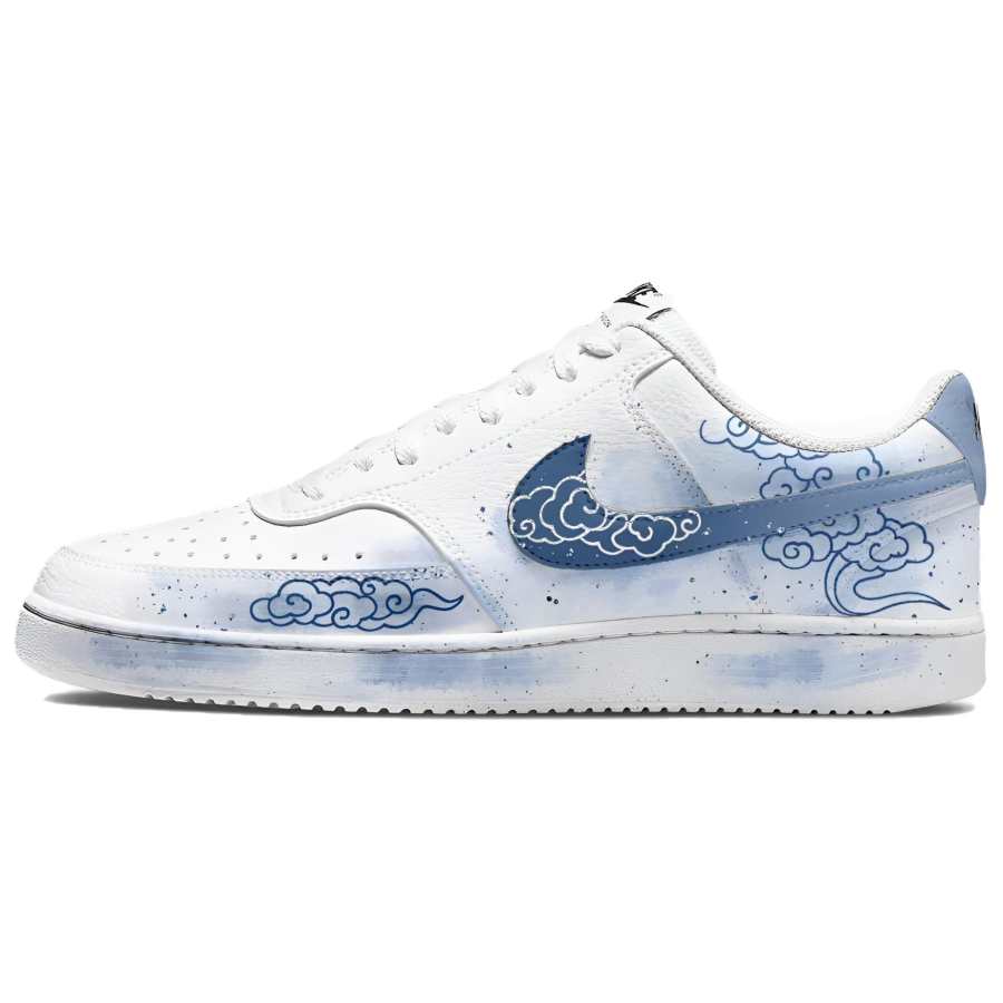 Nike Nike Court Vision 1 Horse Stepping On Auspicious Clouds CNY Synthetic Leather Abrasion Resistant Slip Resistant Low top