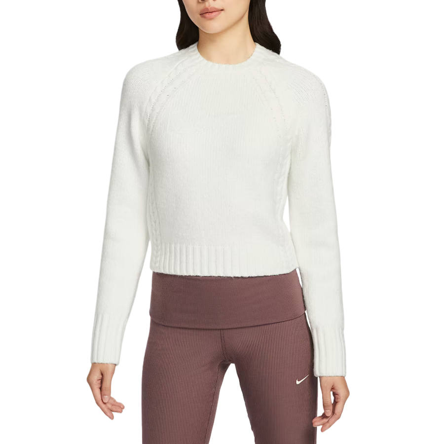 Nike Nike Sportswear Sweaters Women's Canvas White/Black Crew Neck Moderate Other