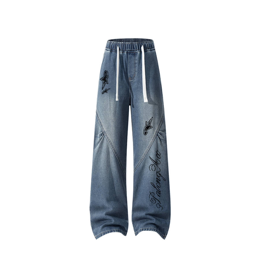 PAL ONGACO Jeans Unisex Moderate Scimitar Pants