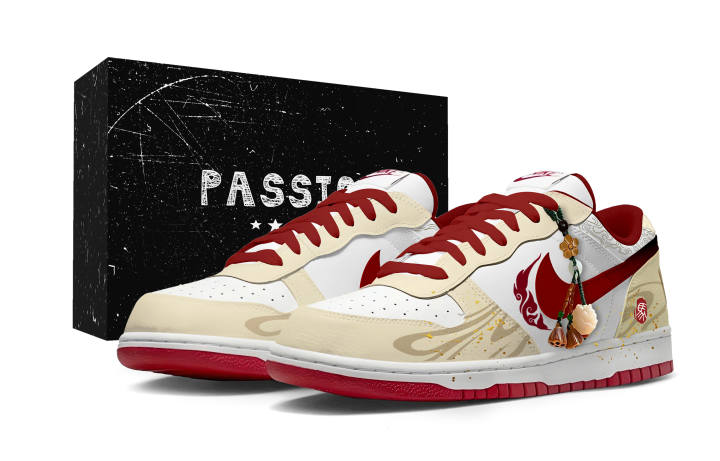 Nike Nike Big Yearly Joyful Box Abrasion Resistant Abrasion Resistant Low top Skateboard Shoes Men's