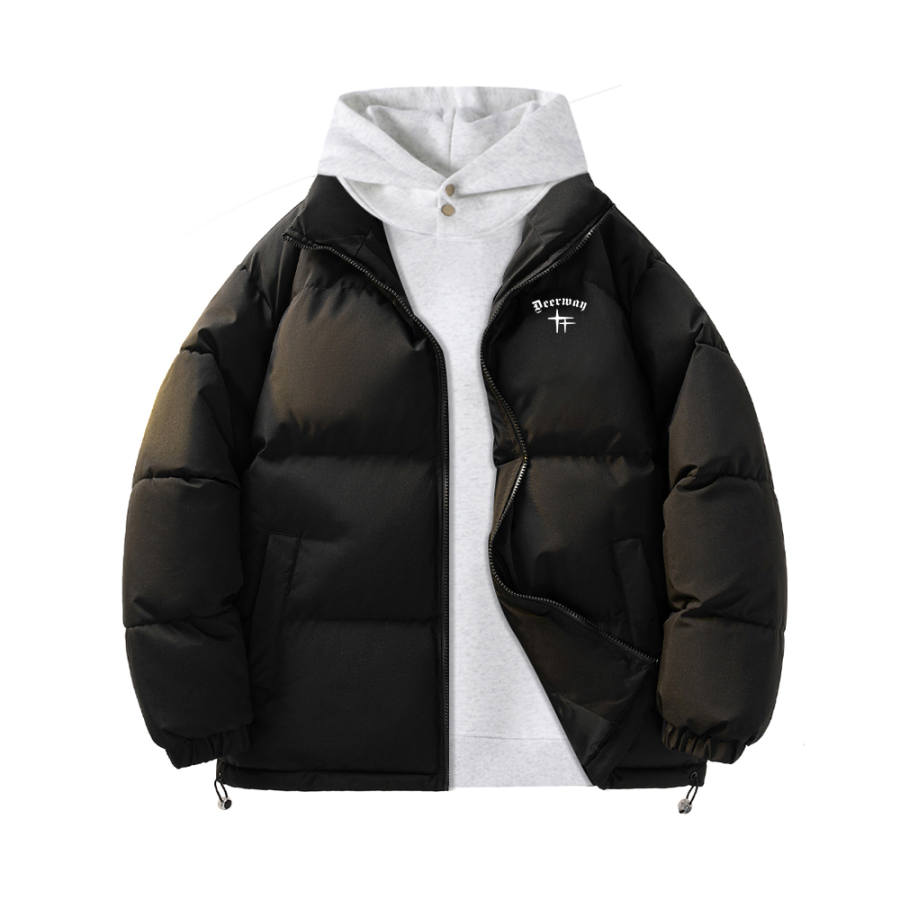DEERWAY DEERWAY Down Jackets Unisex Stand Collar Thickened
