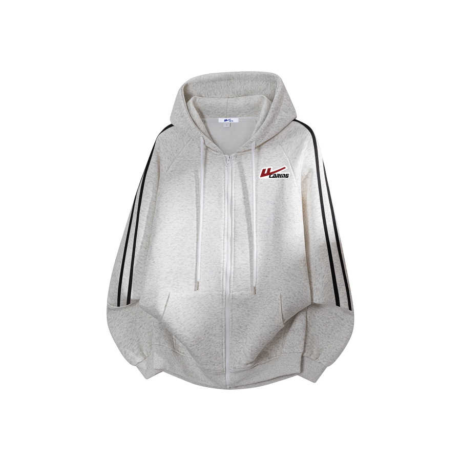 WARRIOR Sweatshirts Unisex Hooded Moderate Cardigan
