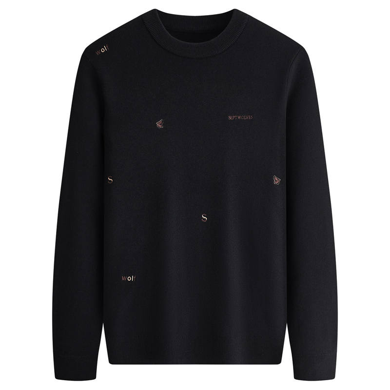 SEPTWOLVES SEPTWOLVES Knitwear Men's Crew Neck Moderate