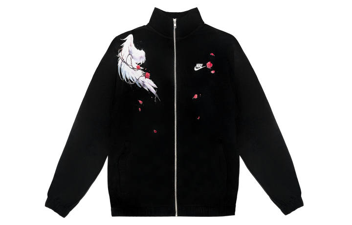 Nike Nike Club Jackets Unisex Black Stand Collar Moderate Other