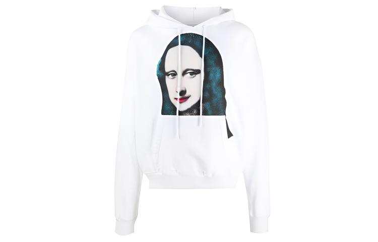 OFF-WHITE Off Mona Lisa Oversized Hoodie