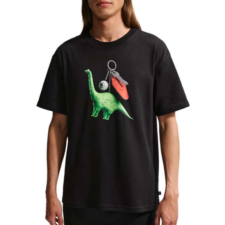 Nike Nike SB T Shirts Men's Black Crew Neck Moderate