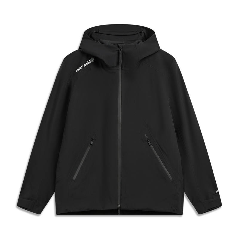 Li-Ning Li Ning Outdoor CF Tracing Single Layer Windbreaker Jacket Unisex Black