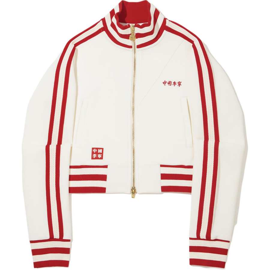 Li-Ning Li Ning Jackets Women's Ivory/Wealth Red Moderate