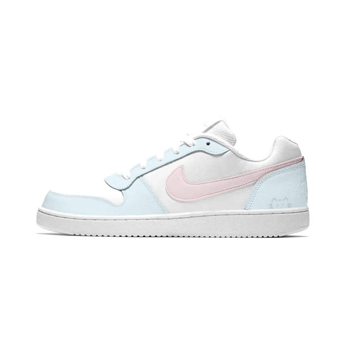 Nike Nike EBERNON Berry Smoothie Cushioning Lightweight Low top Skateboard Shoes Women's Pink