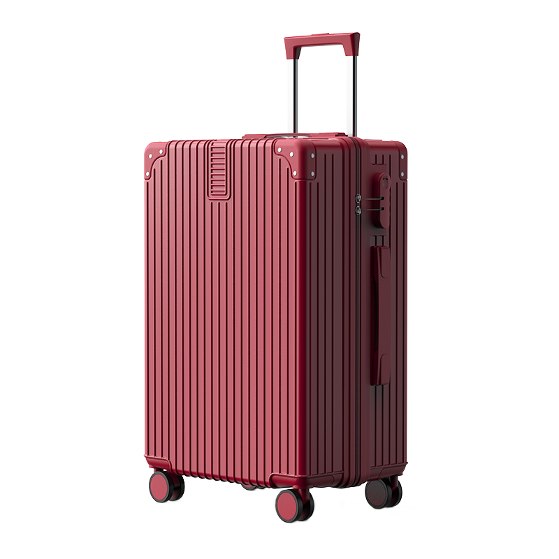 MINISO ABS+PC Travel Luggage 20 Inch, 24 Inch, 26 Inch, 22 Inch, 29 Inch Unisex White/Silver/Black/Green/Red