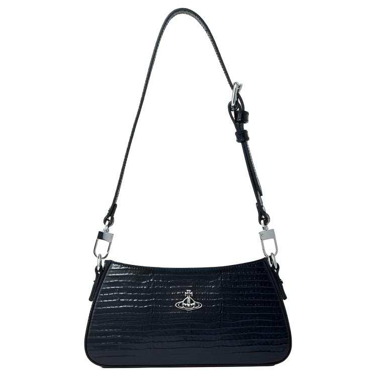 Vivienne Westwood Leather Shoulder Bag Regular Women's Black
