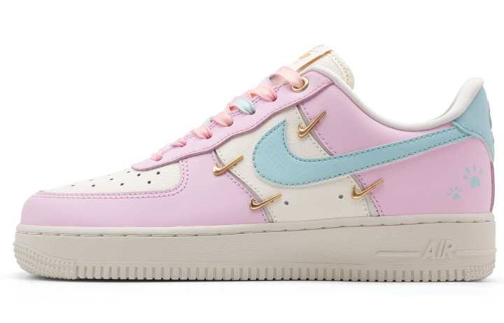 Nike Nike Air Force 1 Peach Guava Cushioning Lightweight Slip Resistant Cushioning Lightweight Slip Resistant Low top