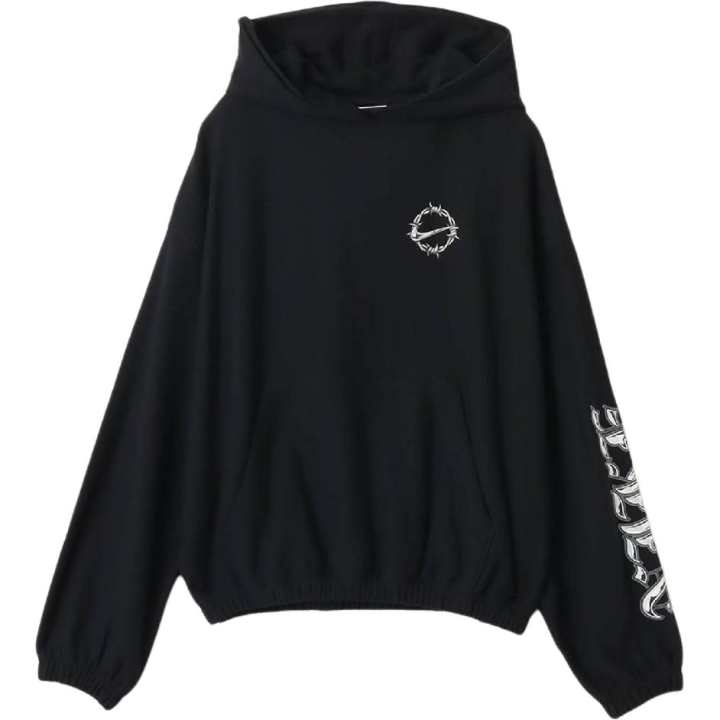 Nike Nike Sweatshirts Women's Black Hooded Moderate
