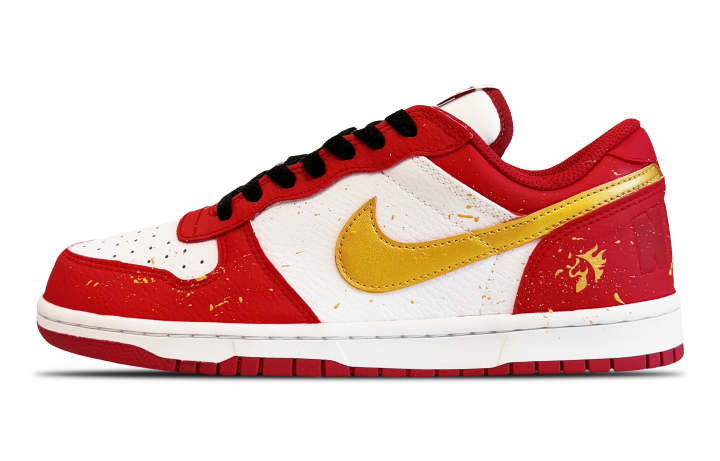 Nike Nike Dunk Low top Skateboard Shoes Unisex Red