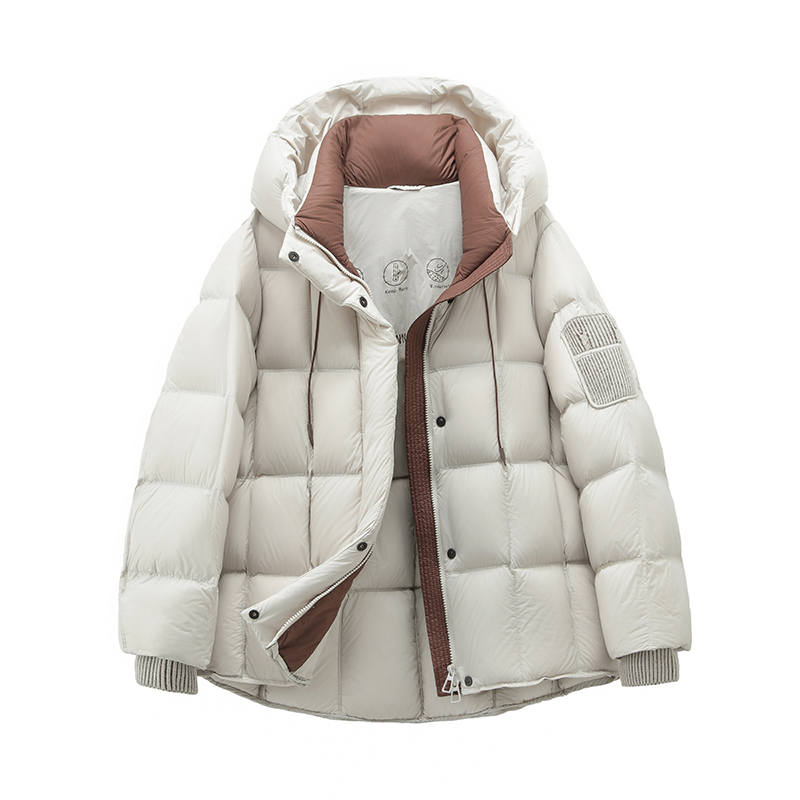 YALU Down Jackets Women's Hooded Thickened Other