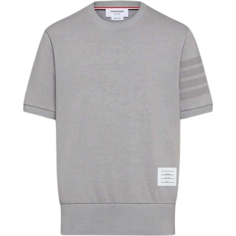 THOM BROWNE Thom Browne 4-Bar cotton T-shirt