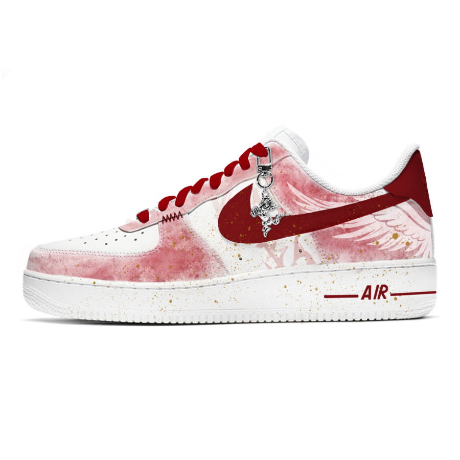 Nike Nike Air Force 1 West Wild Fiery CNY Horse Year Collection, New Year's Day Culture CH Abrasion Resistant Slip Resistant